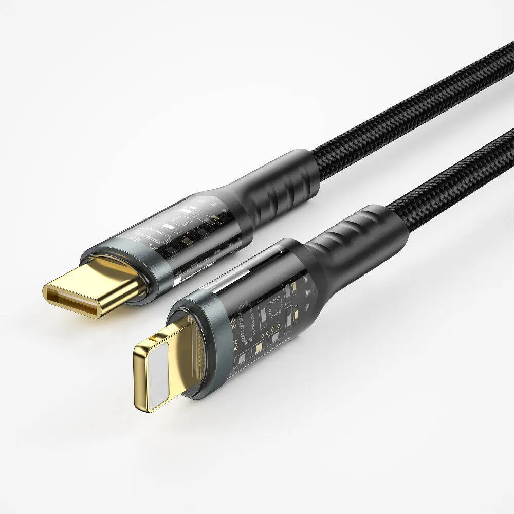 Wiwu Wi-C016 Geek Serisi Type-C to Lightning PD Data Kablo 30W 1.2 m