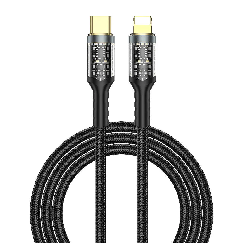 Wiwu Wi-C016 Geek Serisi Type-C to Lightning PD Data Kablo 30W 1.2 m