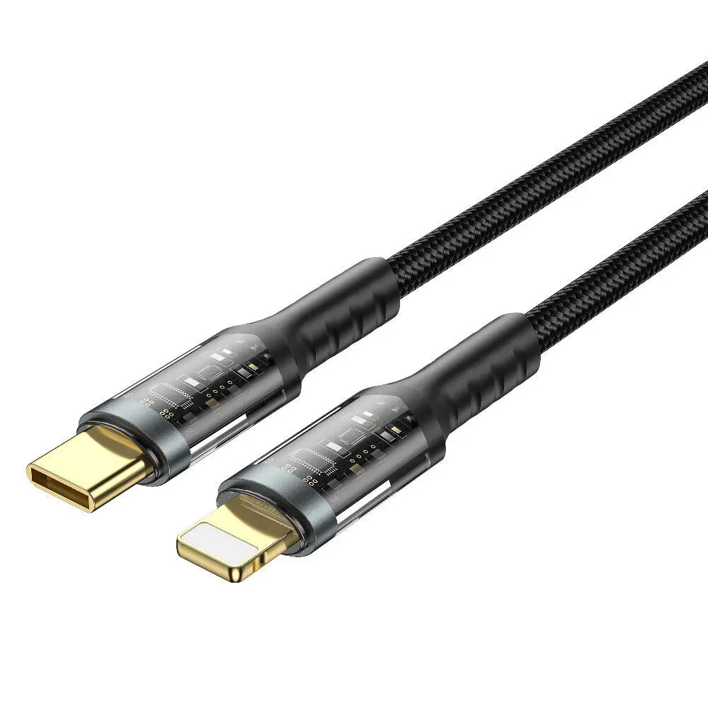 Wiwu Wi-C016 Geek Serisi Type-C to Lightning PD Data Kablo 30W 1.2 m