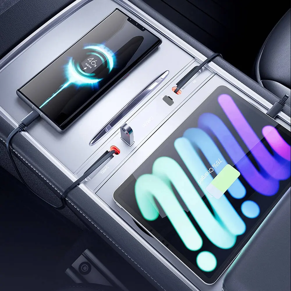 Wiwu Wi-DS001 Tesla Uyumlu 60W Araç İçi Şarj İstasyonu