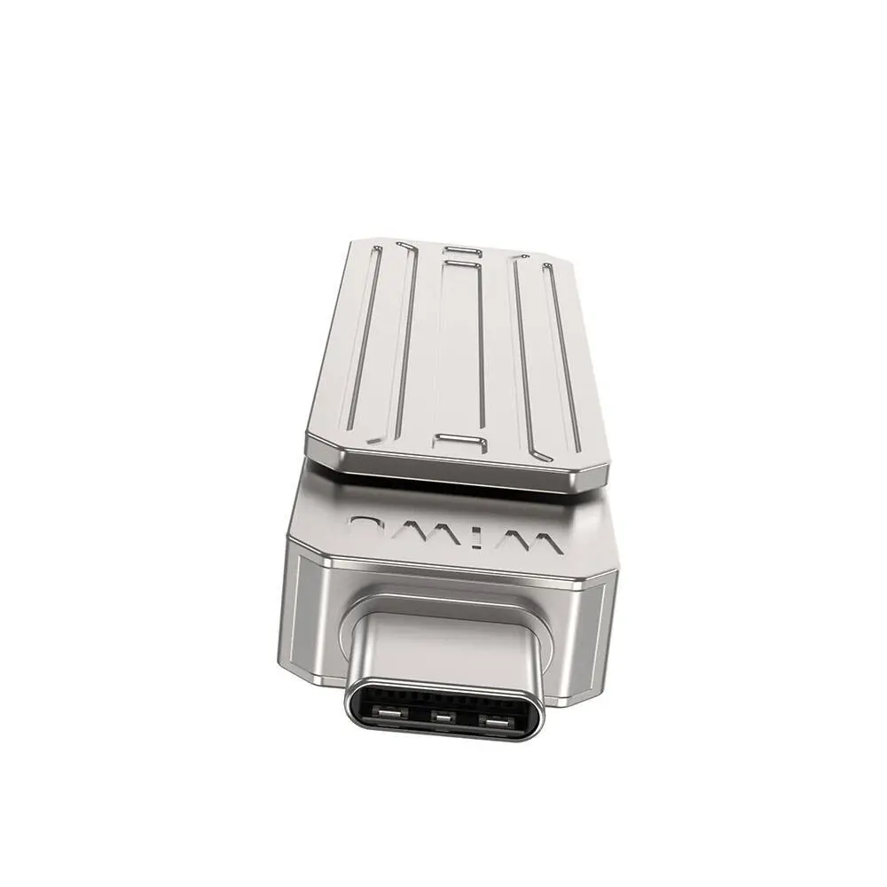 Wiwu Wi-FD001 3'ü 1 Arada USB 3.2 Flash Bellek, 64 GB, USB-A + Lightning + Type-C