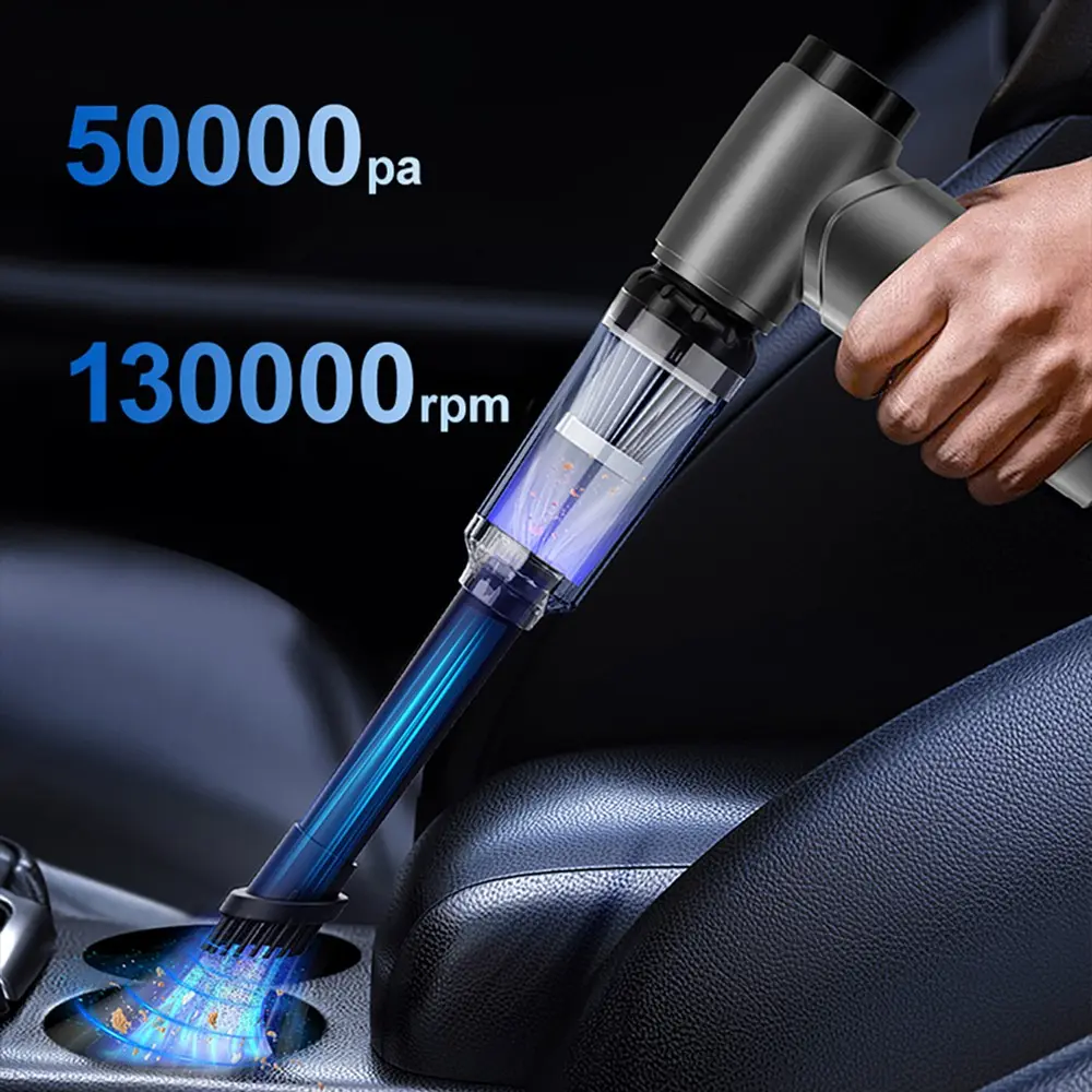 Wiwu Wi-FS015 5'i 1 Arada Elektrikli Oto Araç Süpürgesi, 50000Pa