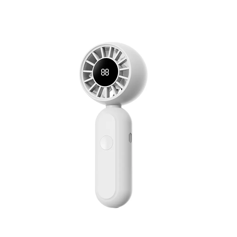 Wiwu Wi-FS017 Bubble Mini Pro Taşınabilir El Fanı, Katlanabilir ve LED Göstergeli