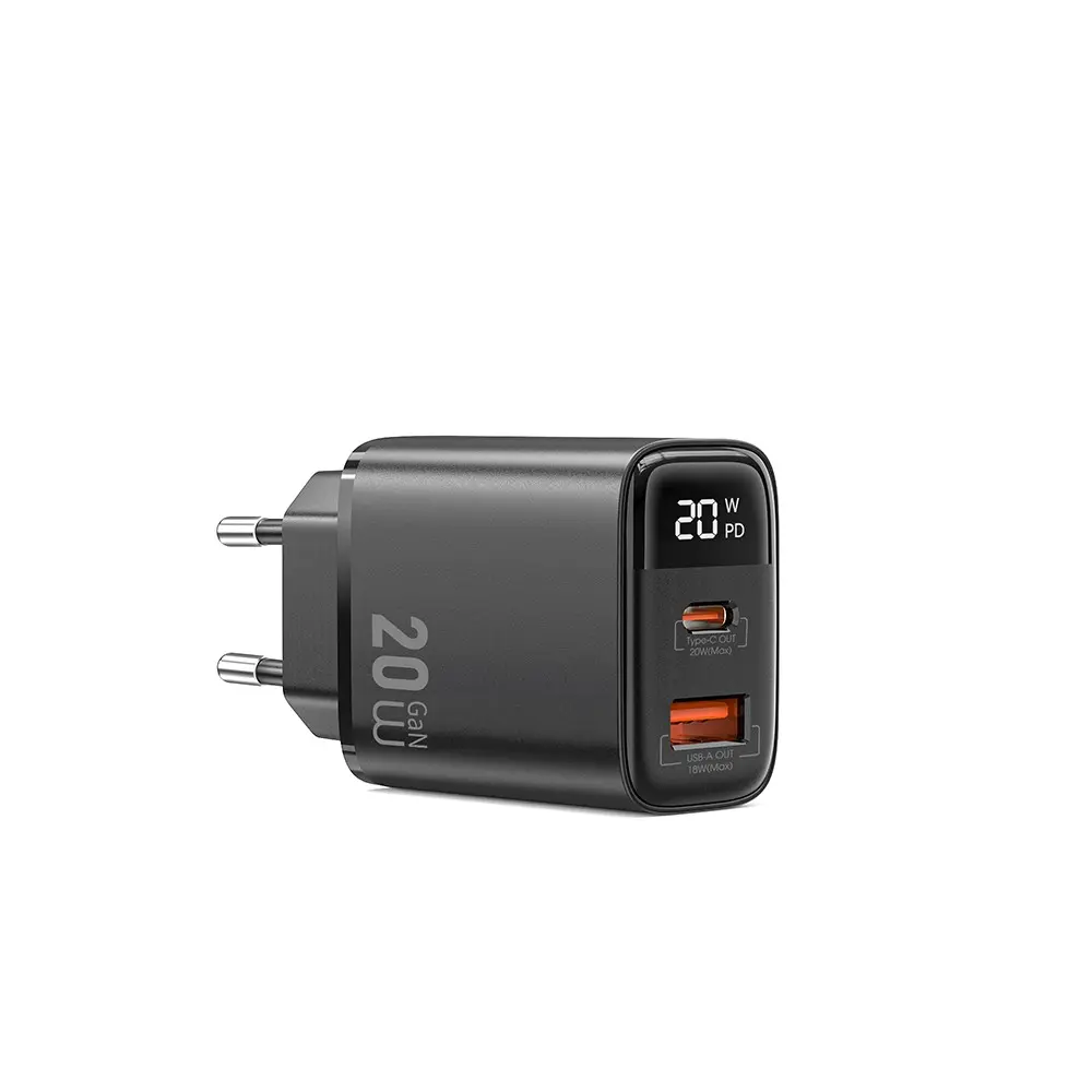 Wiwu Wi-G009 Firefly GaN Tech 20W Çift Portlu PD Şarj Adaptörü