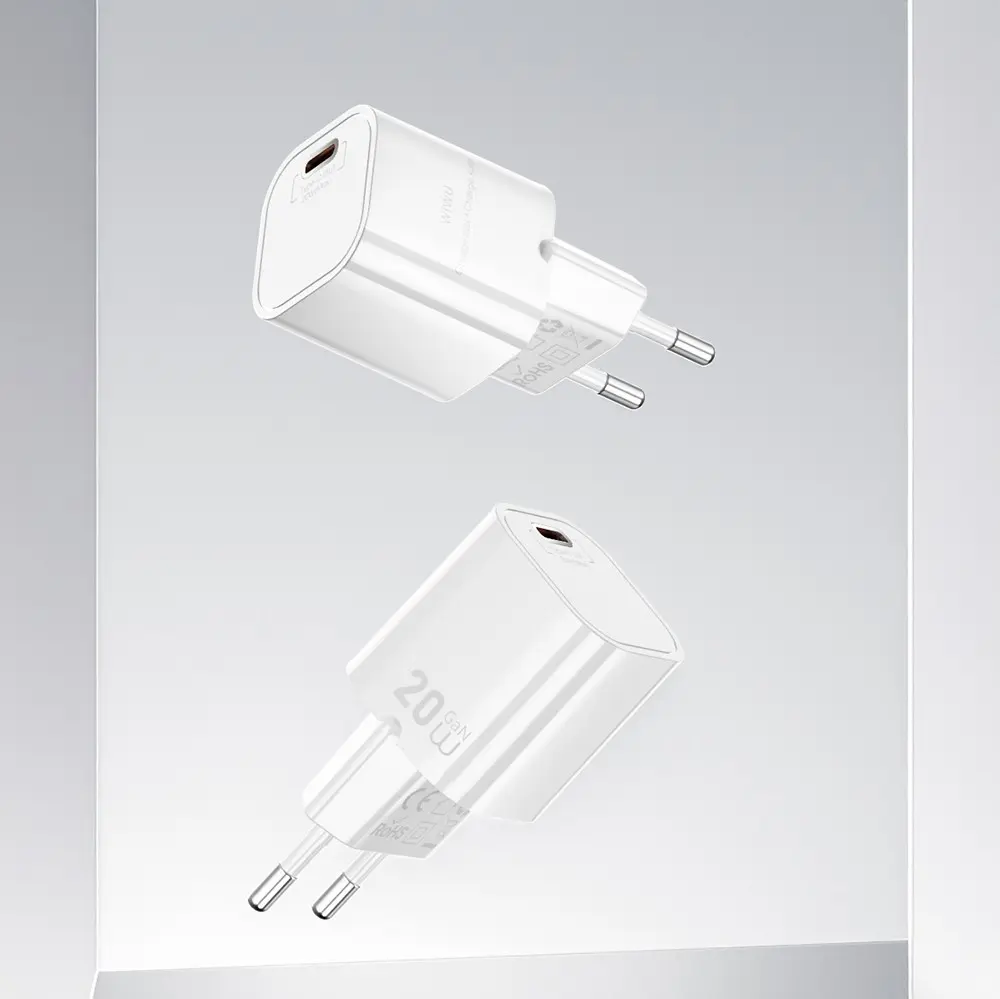 Wiwu Wi-G014 Cube GaN 20W USB-C PD Mini Şarj Adaptörü