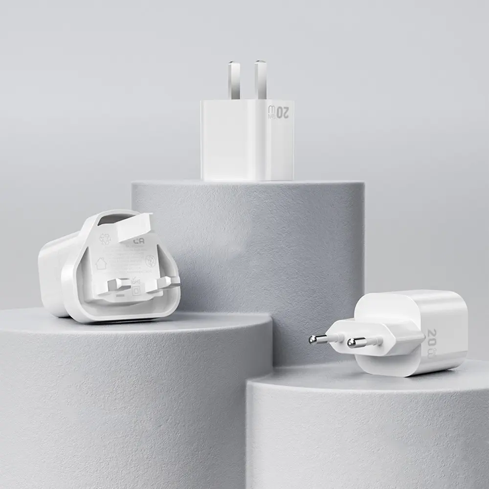Wiwu Wi-G014 Cube GaN 20W USB-C PD Mini Şarj Adaptörü