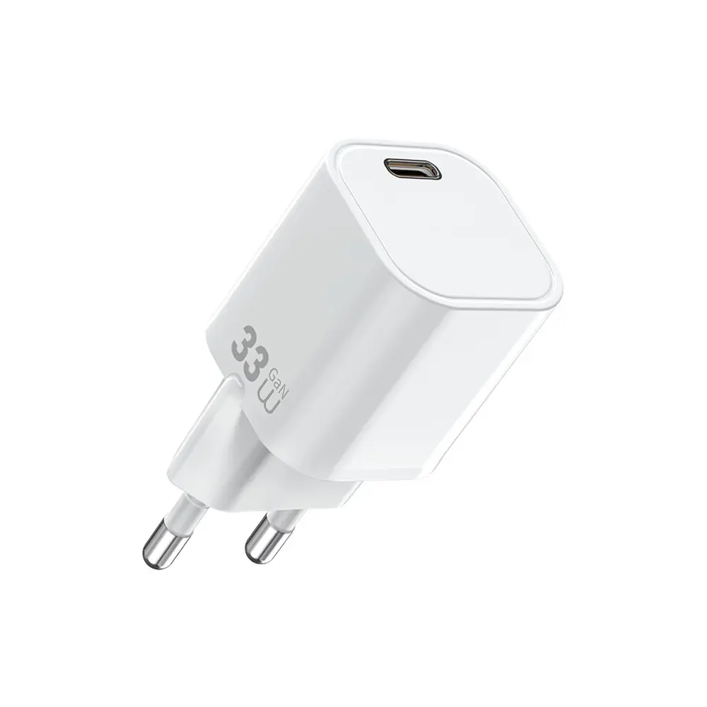 Wiwu Wi-G015 Cube GaN 33W PD Type-C Mini Şarj Adaptörü