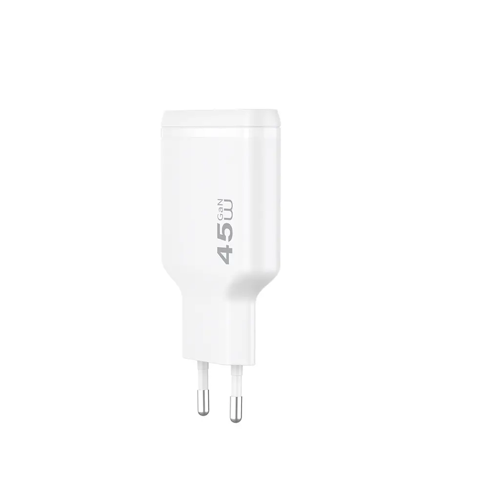 Wiwu Wi-G034 Essen Slim GaN 45W Çift USB-C PD Şarj Adaptörü