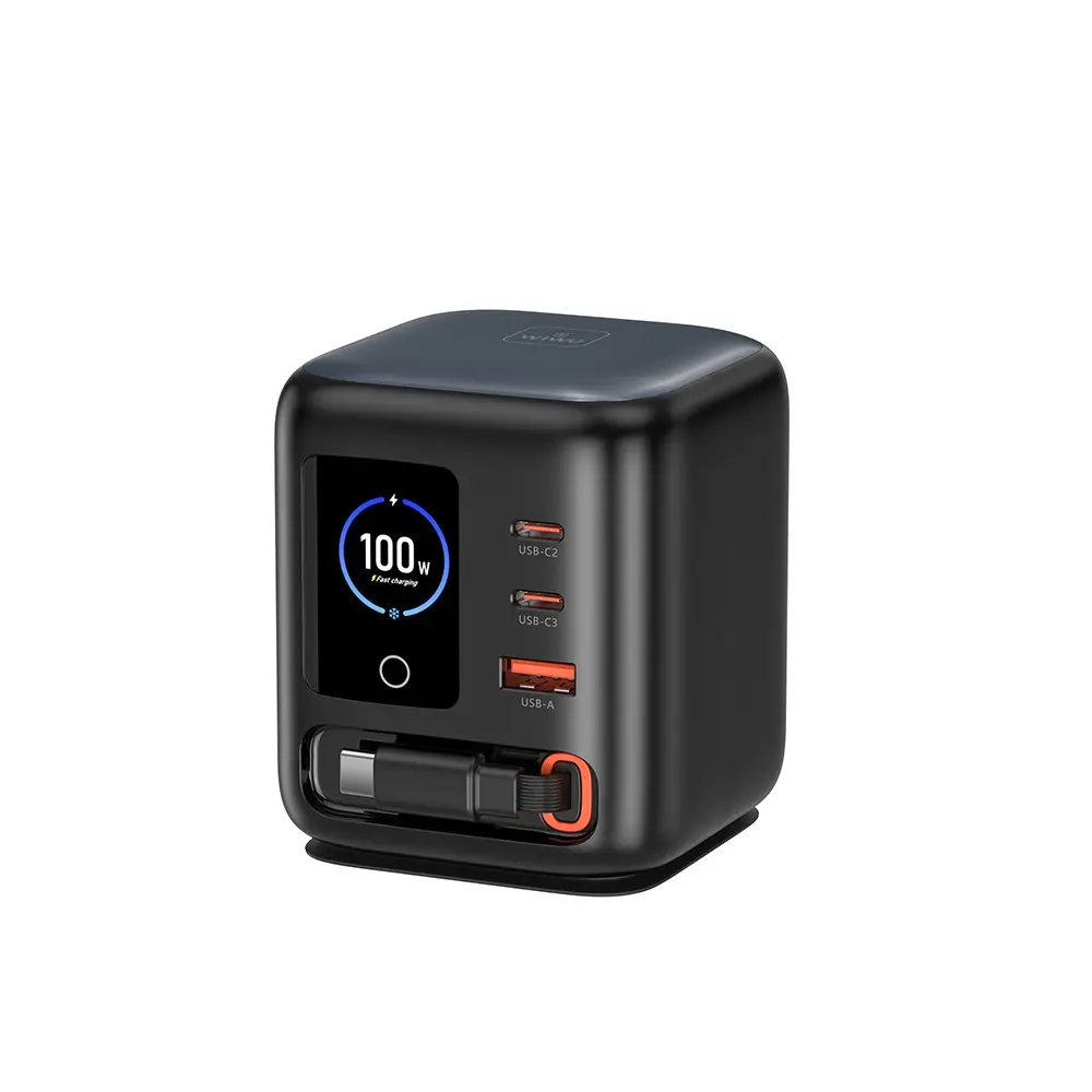 Wiwu Wi-G039 GaN 100W 4 Portlu Masaüstü Şarj İstasyonu
