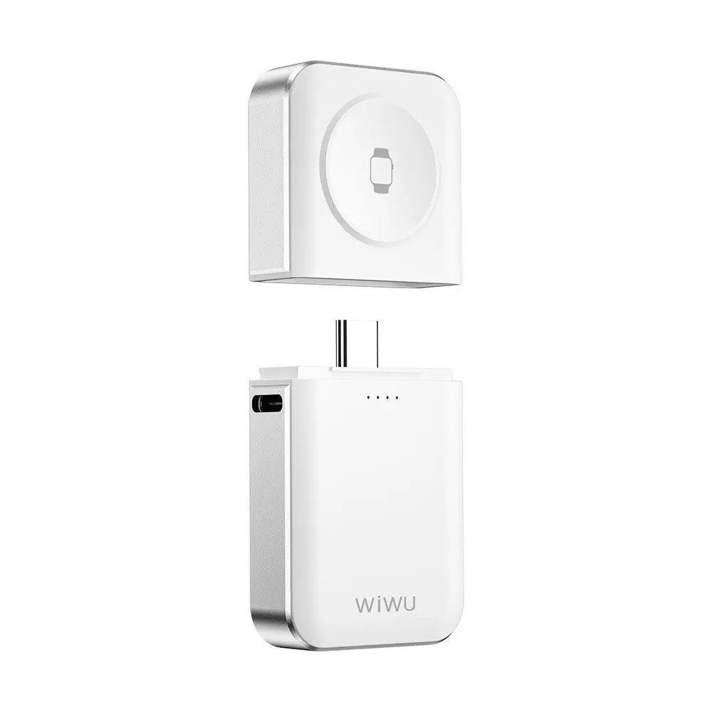 Wiwu Wi-M21 Elf Serisi 3'ü 1 Arada Mini Kablosuz Powerbank, 1100 mAh
