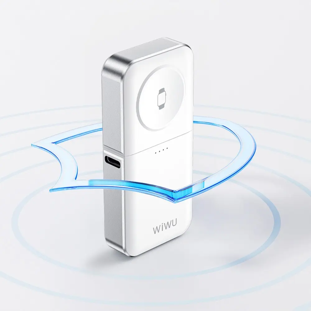 Wiwu Wi-M21 Elf Serisi 3'ü 1 Arada Mini Kablosuz Powerbank, 1100 mAh