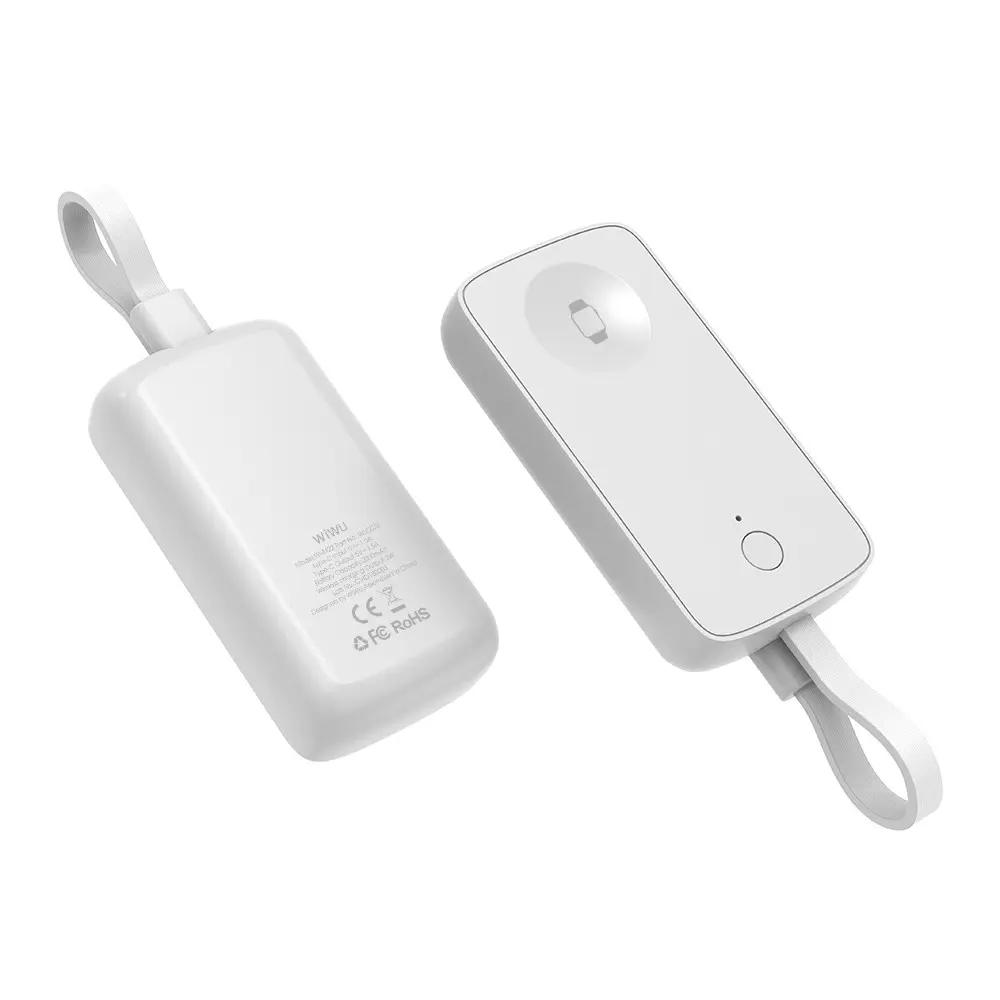 Wiwu Wi-M22 Ark Serisi 2000mAh Manyetik Kablosuz Powerbank