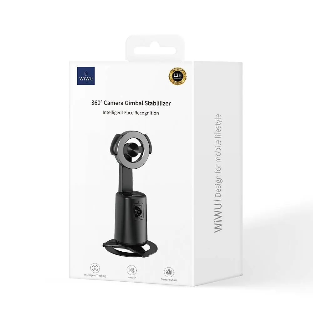 Wiwu Wi-SE010 360° Dönebilen Yüz Takip Özellikli Manyetik Gimbal Stand