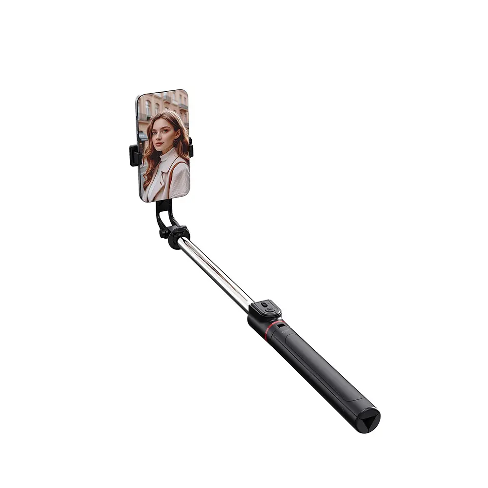 Wiwu Wi-SE015 Dolgu Işıklı Teleskopik Tripod ve Selfie Çubuğu