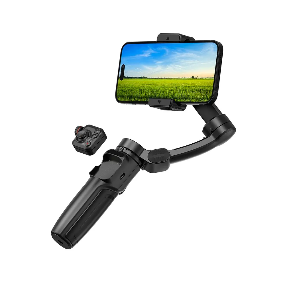 Wiwu Wi-SE016 Yapay Zeka Takipli Dolgu Işıklı Gimbal Stabilizatör