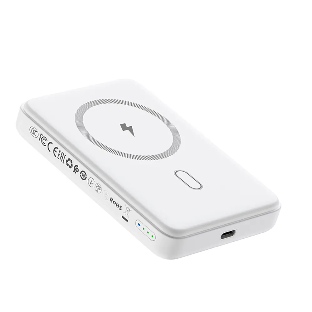 Wiwu Wi-P043 MagSafe Uyumlu Standlı Kablosuz Powerbank, 10.000 mAh 15 W