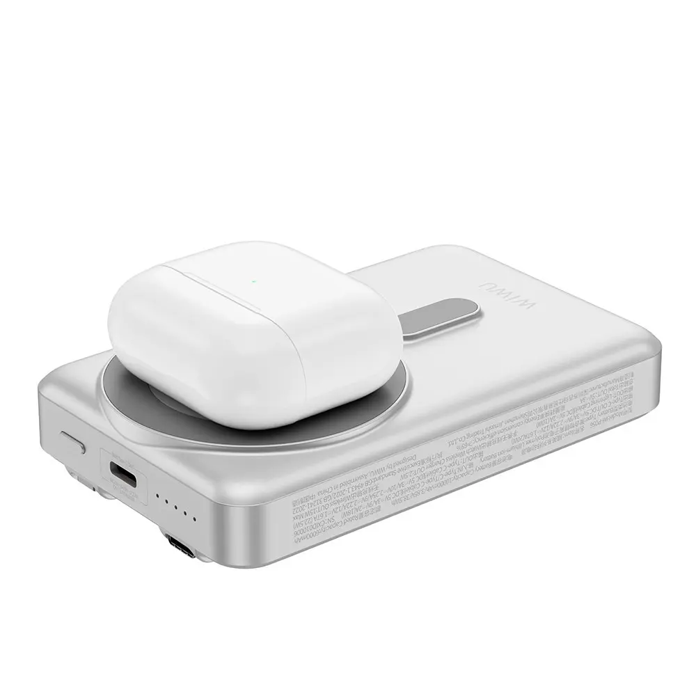 Wiwu Wi-P056 10000mAh Kablosuz Şarj ve PD Hızlı Şarj Powerbank