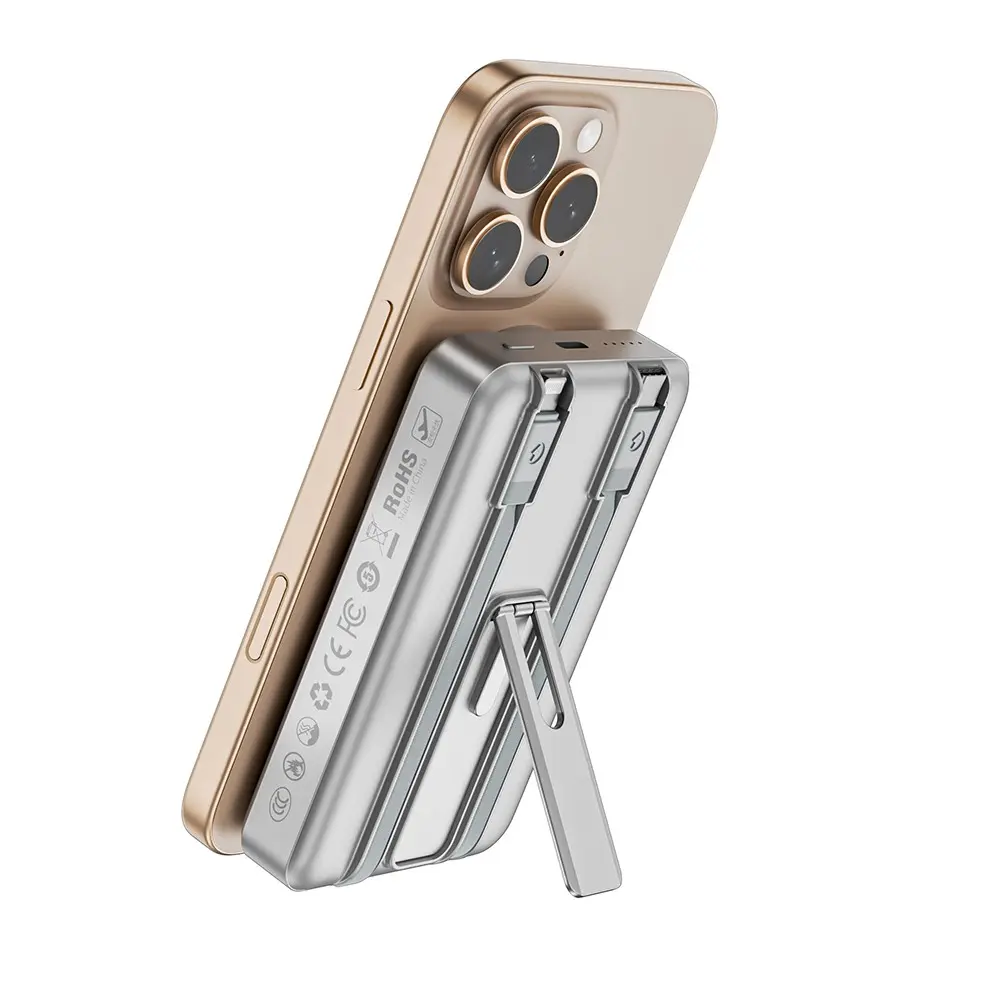 Wiwu Wi-P056 10000mAh Kablosuz Şarj ve PD Hızlı Şarj Powerbank