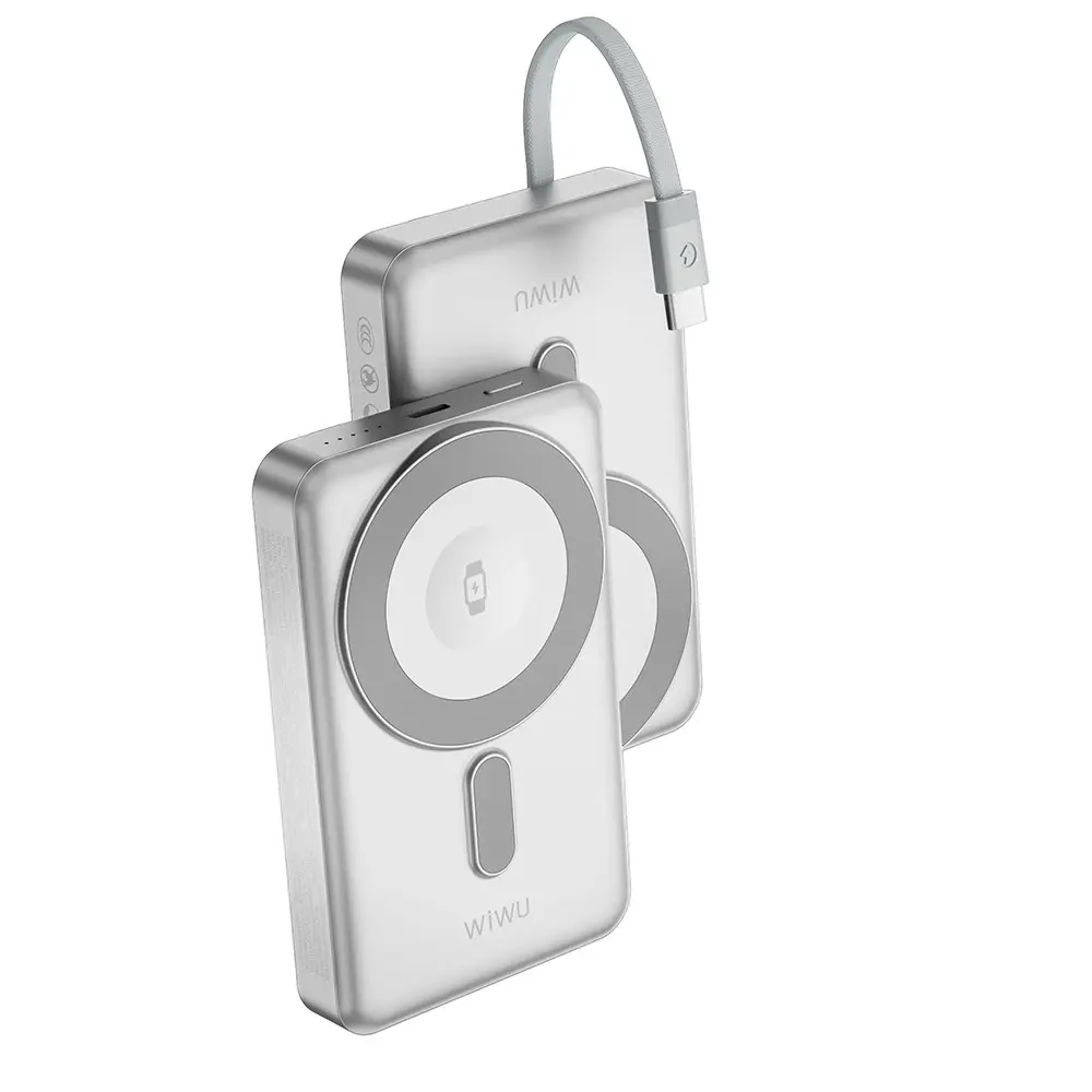 Wiwu Wi-P056 10000mAh Kablosuz Şarj ve PD Hızlı Şarj Powerbank