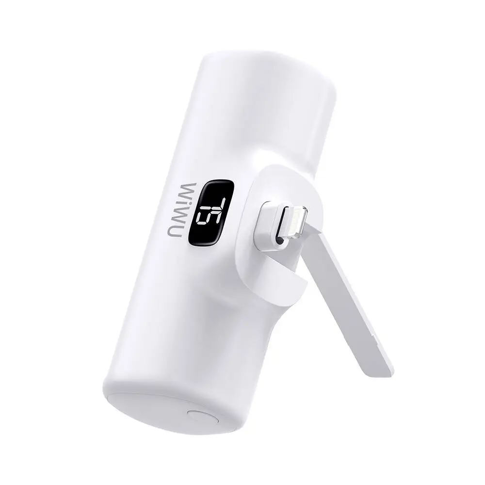 Wiwu Wi-P017 Capsule 5000mAh Standlı Lightning Powerbank