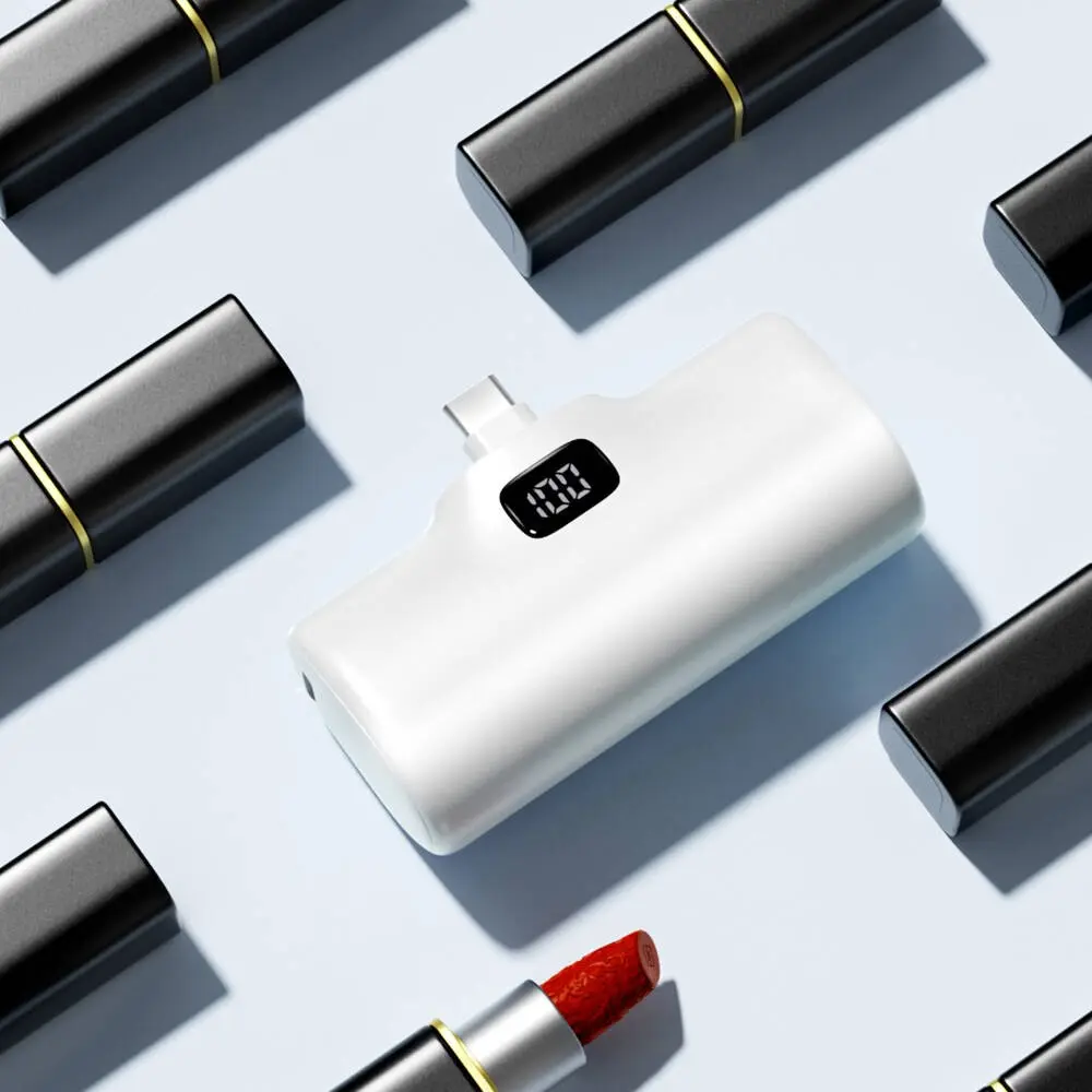 Wiwu Wi-P017 Capsule 5000mAh Standlı Lightning Powerbank