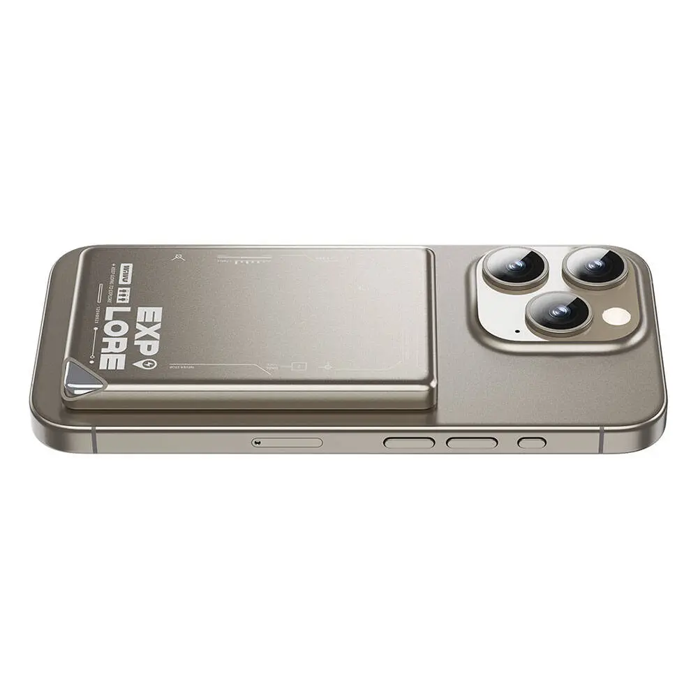 Wiwu Wi-P019 Ultra-Thin Explore 5000mAh MagSafe Kablosuz Powerbank