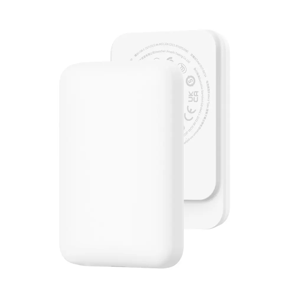 Wiwu Wi-P037 5000mAh MagSafe Uyumlu Kablosuz Powerbank, 15W
