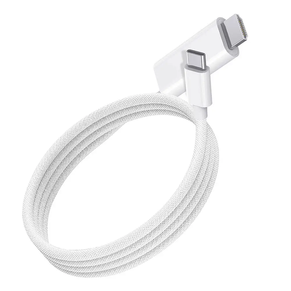 Wiwu Wi-PS001 Type-C to HDMI 4K 60Hz PD Şarj ve Projeksiyon Kablosu 1.8 m