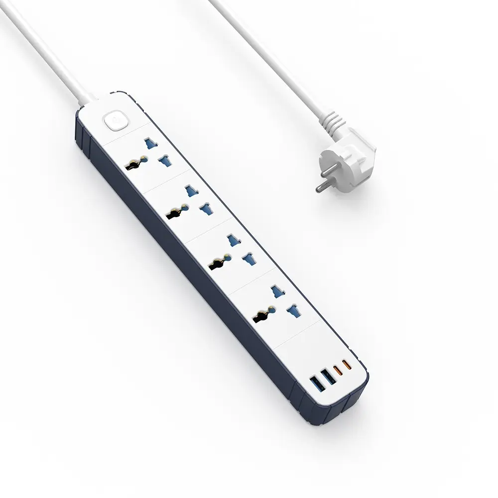 Wiwu Wi-S007 20W GaN Teknoloji 8'i 1 Arada Çoklu Priz, 2M