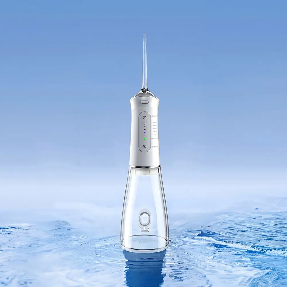 Wiwu Wi-TP002 Taşınabilir Ağız Duşu, 300 ml Hazneli ve IPX7