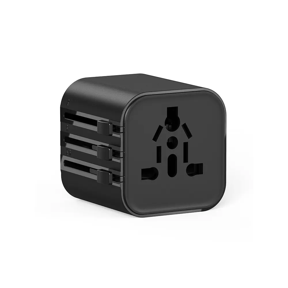 Wiwu Wi-UA005 Seyahat Adaptörü, TR/US/UK/AU/EU Uyumlu 2500W