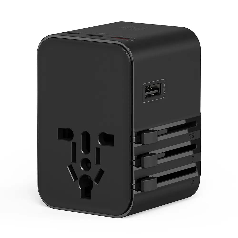 Wiwu Wi-UA006 Seyahat Şarj Adaptörü, 45W GaN ve 2500W AC Çıkış
