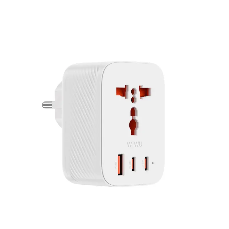 Wiwu Wi-UA008 GaN 30W USB-C PD ve USB-A Şarj Adaptörü