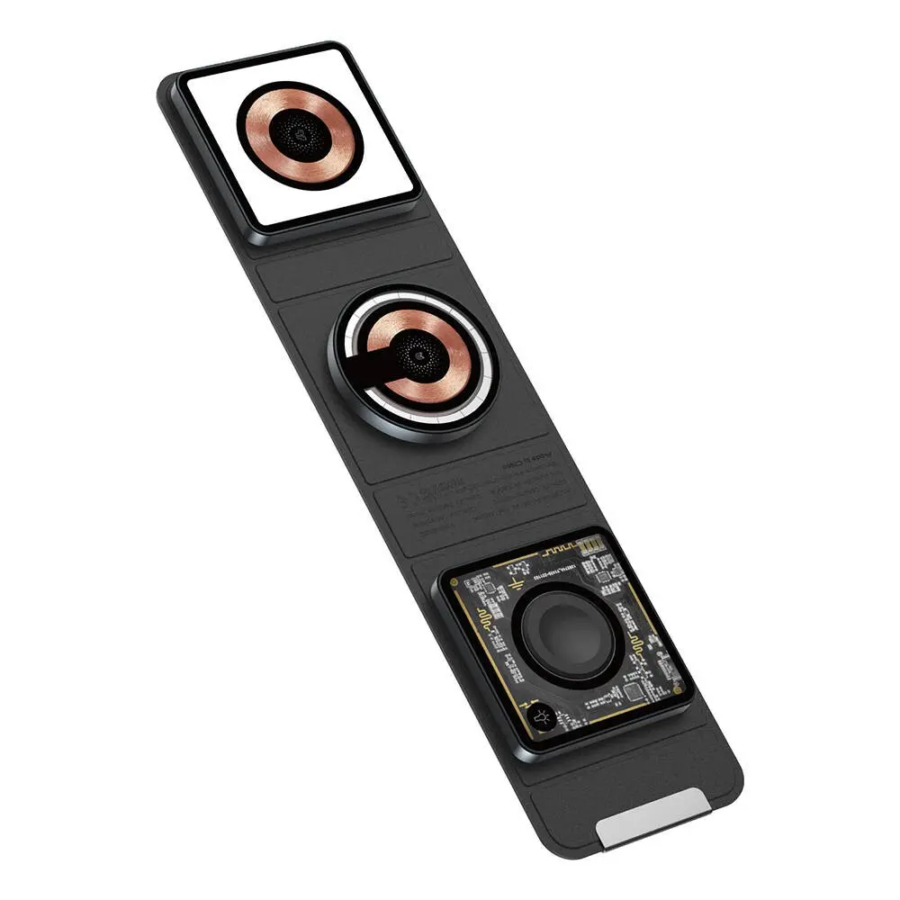 Wiwu Wi-W001 3'ü 1 Arada Katlanabilir MagSafe Kablosuz Şarj Standı