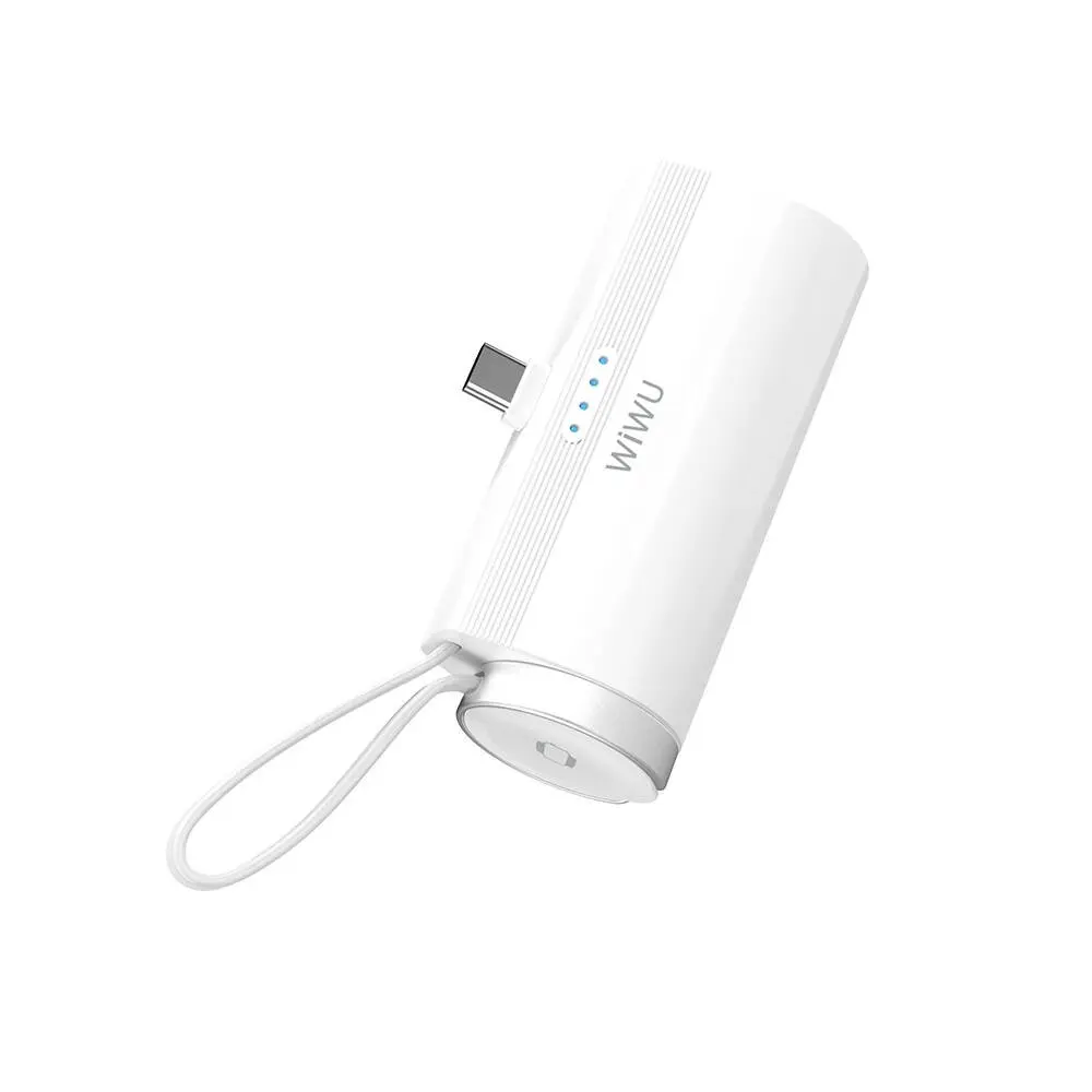 Wiwu Wi-W026 Capsule 5000mAh Type-C PD Powerbank, Standlı ve Askılı