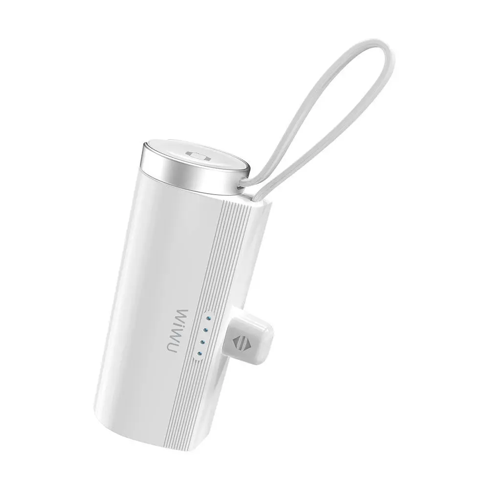 Wiwu Wi-W026 Capsule 5000mAh Type-C PD Powerbank, Standlı ve Askılı