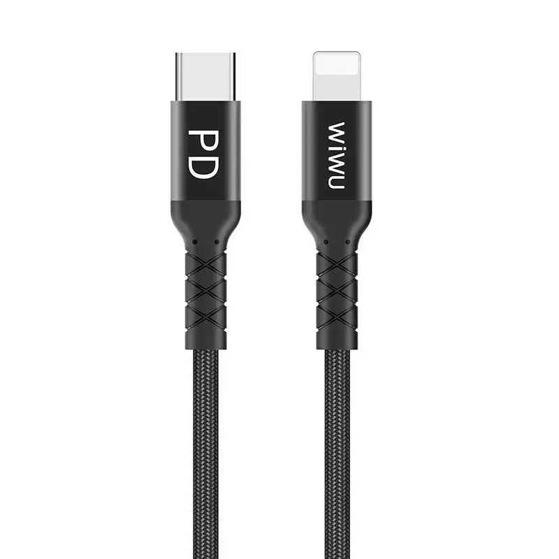 Wiwu WP101 MFI Type-C to Lightning Şarj ve Data Kablosu, 30 W