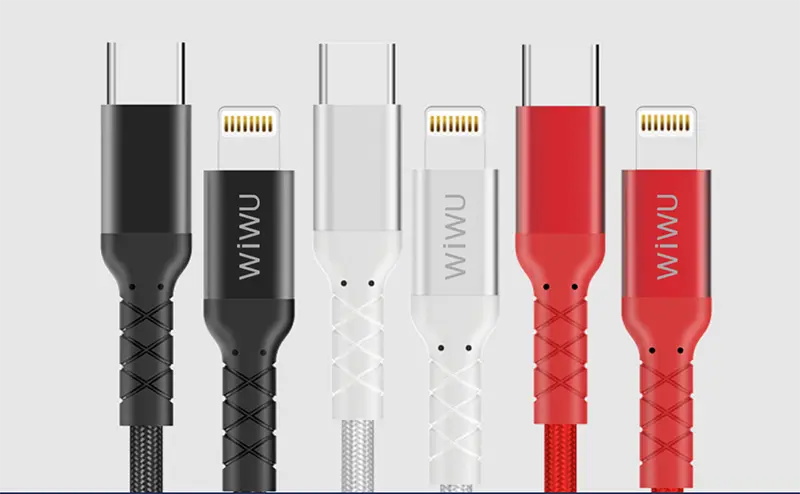 Wiwu WP101 MFI Type-C to Lightning Şarj ve Data Kablosu, 30 W