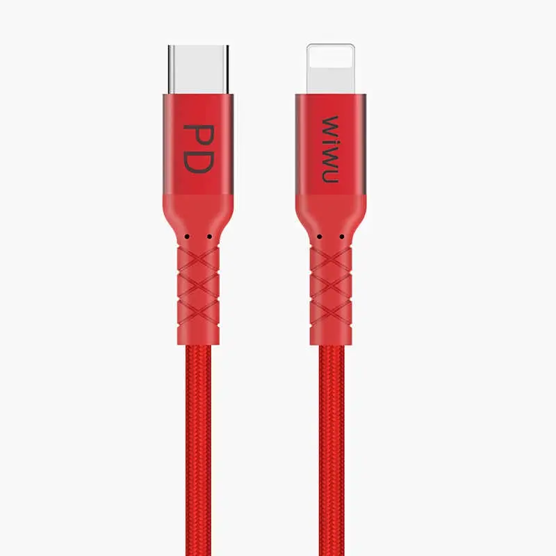 Wiwu WP101 MFI Type-C to Lightning Şarj ve Data Kablosu, 30 W