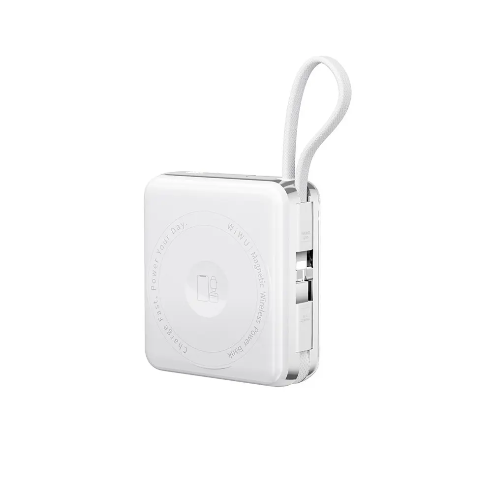 Wiwu XF17 Mag Plus 10.000mAh 3'ü 1 Arada MagSafe Powerbank
