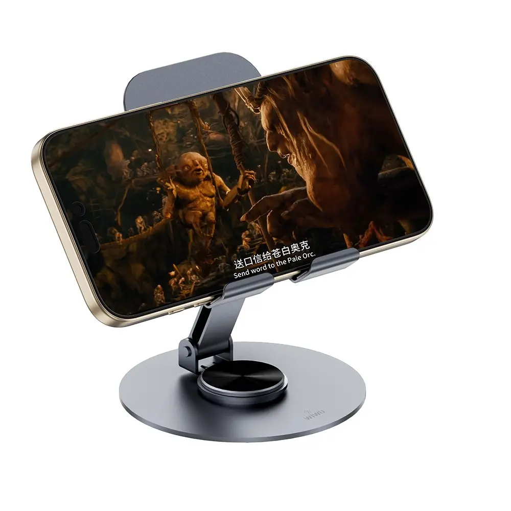 Wiwu ZM-014 Katlanabilir 360° Dönebilen Metal Telefon ve Tablet Standı