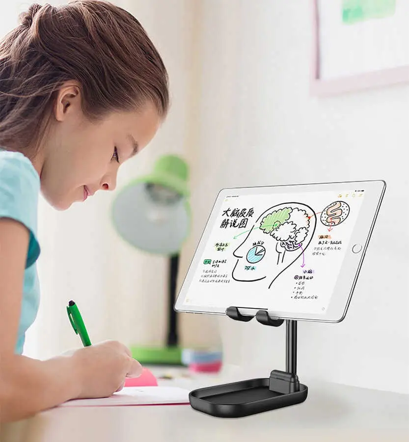 Wiwu ZM100 Katlanabilir Tablet ve Telefon Standı, 12 inç'e Kadar