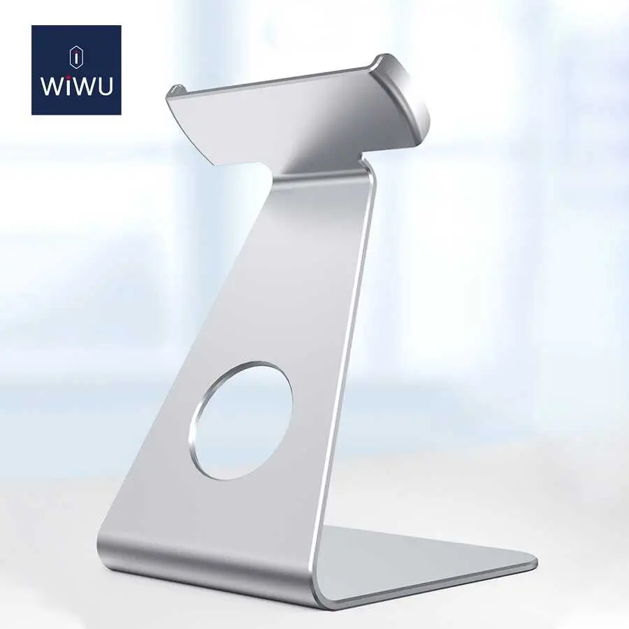 Wiwu ZM303 MagSafe Şarj Standı, Alüminyum Gövdeli Telefon Tutucu