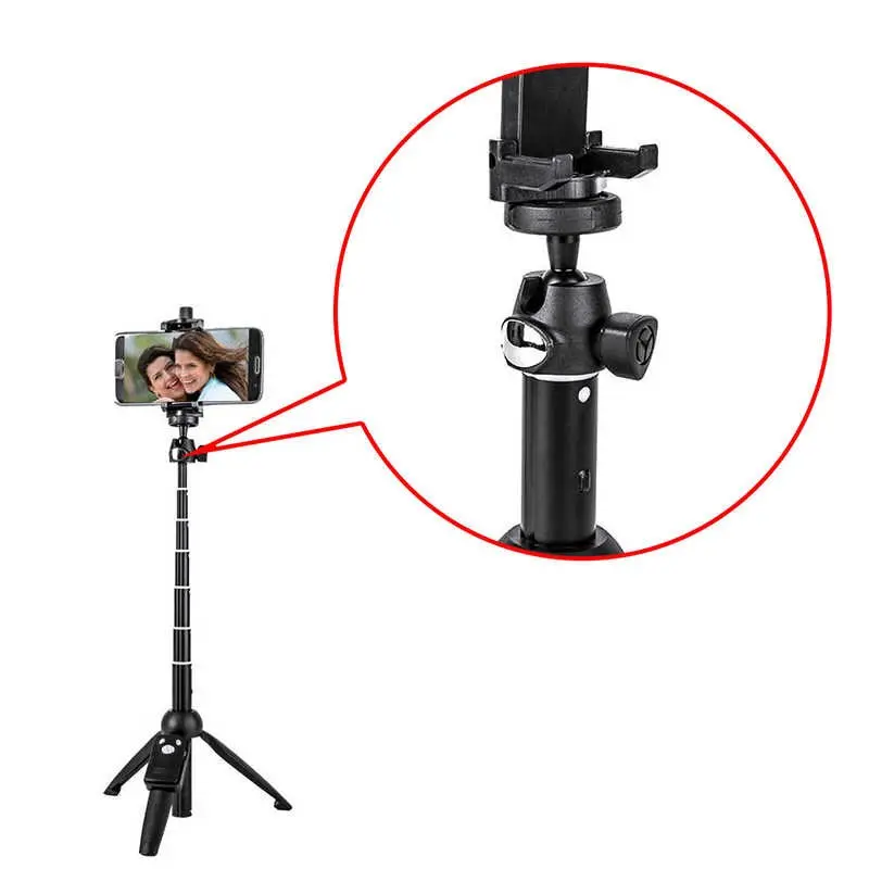 Yunteng YT-9928 Kablosuz Selfie Çubuğu, Ayarlanabilir Ayaklı ve Kumandalı