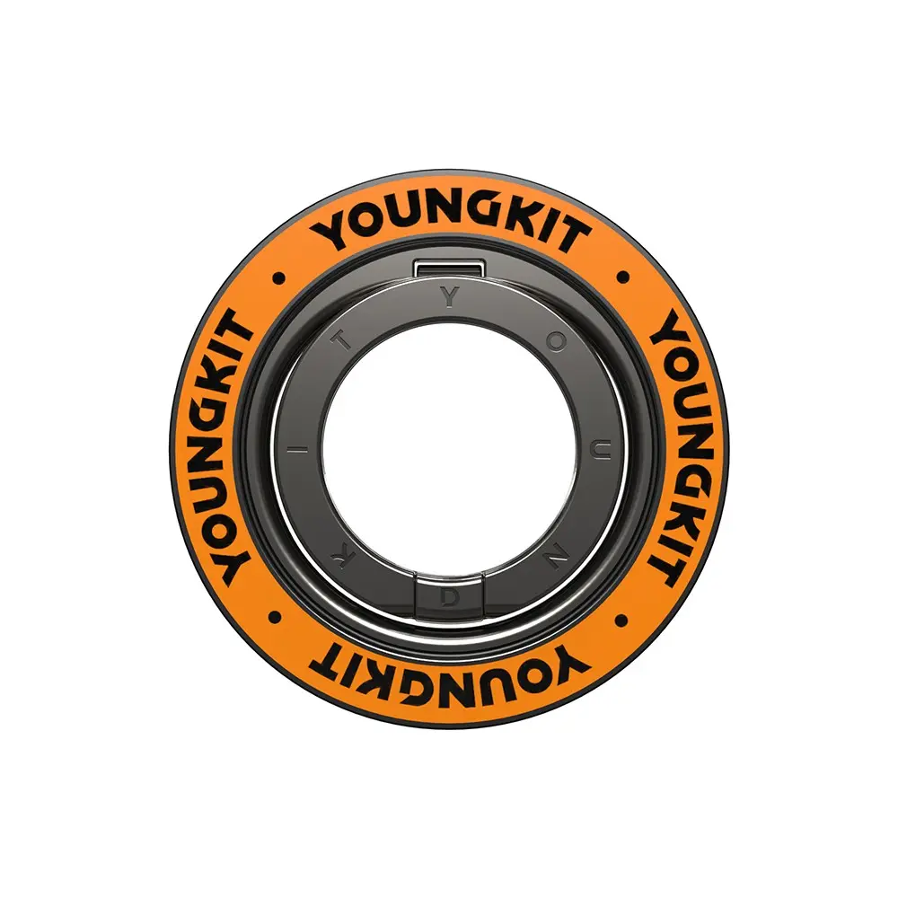 Youngkit Double Ring Manyetik 360 Derece Dönebilen Parmak Ring Stand
