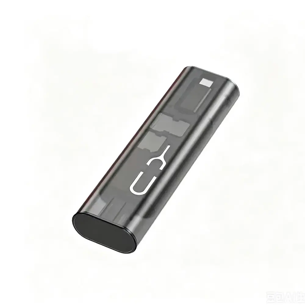 Zore 5in1 Type-C to Type-C PD Kablolu 60W Çevirici Adaptör Seti, Saklama Kutulu