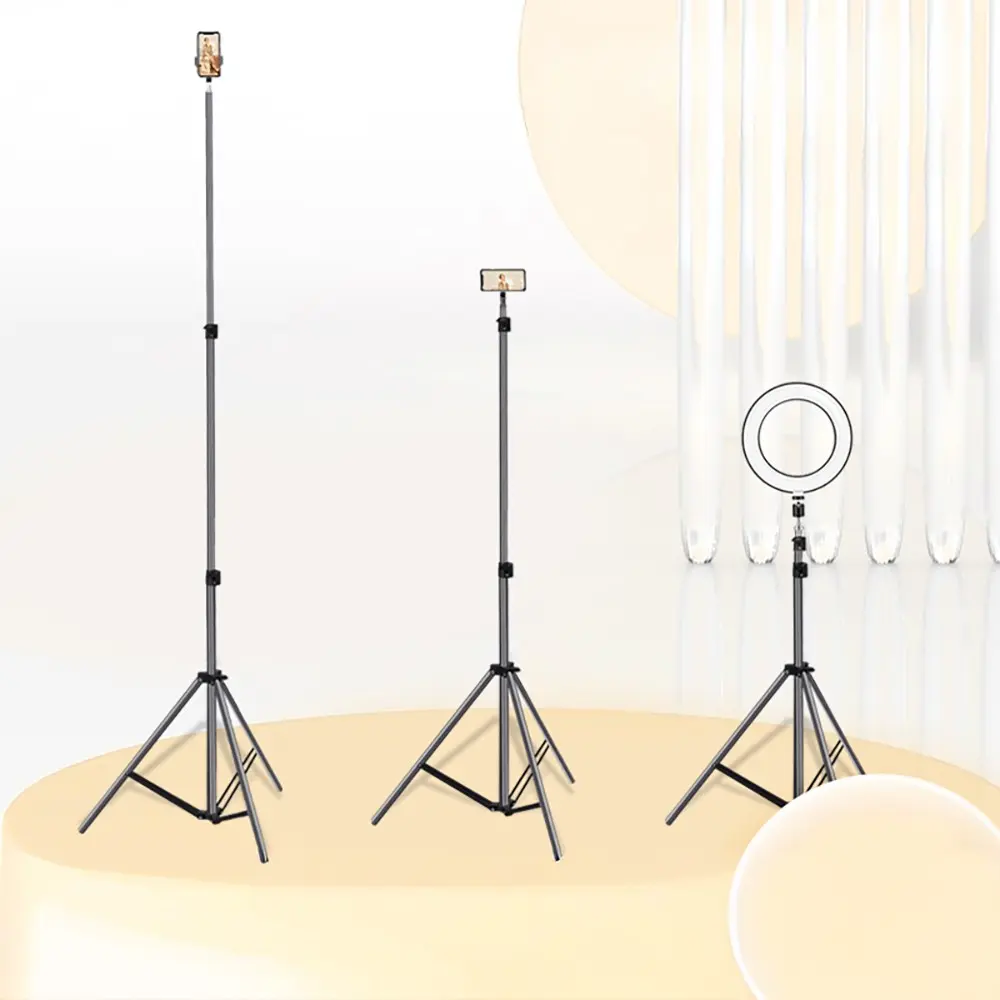 Zore 8809 3 Kademeli 2.1 m Tripod, 3 kg Taşıma Kapasiteli