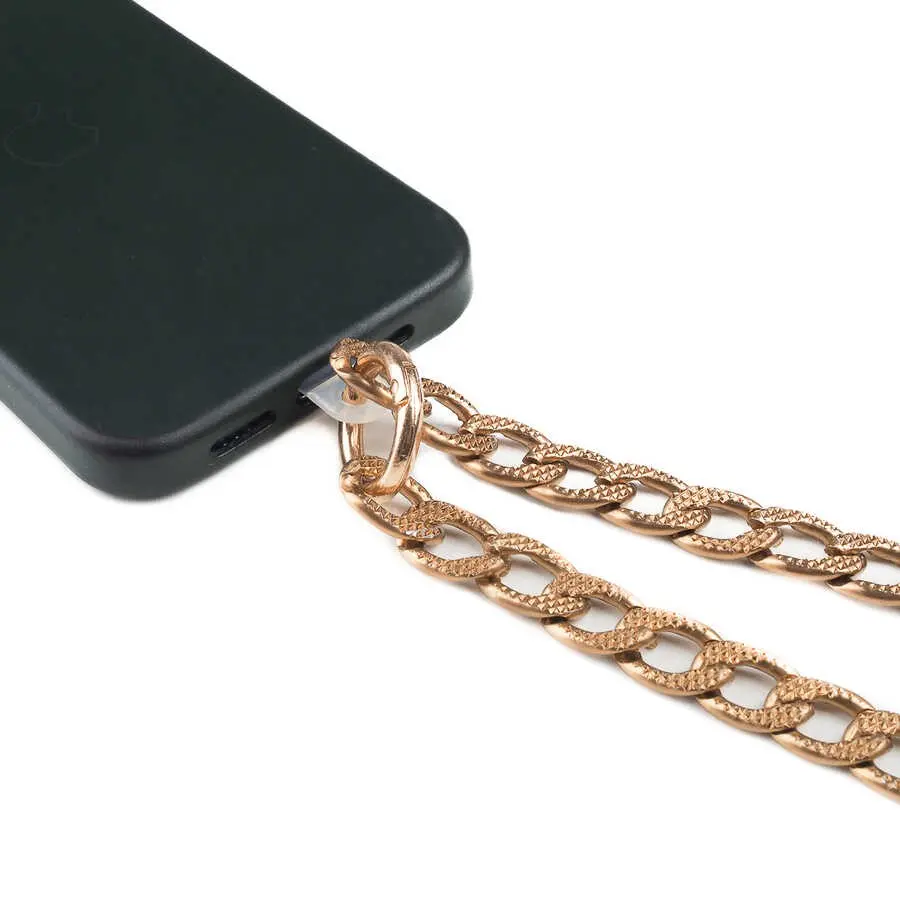Zore Cep Telefonu Askısı, 35 cm Metal Zincir