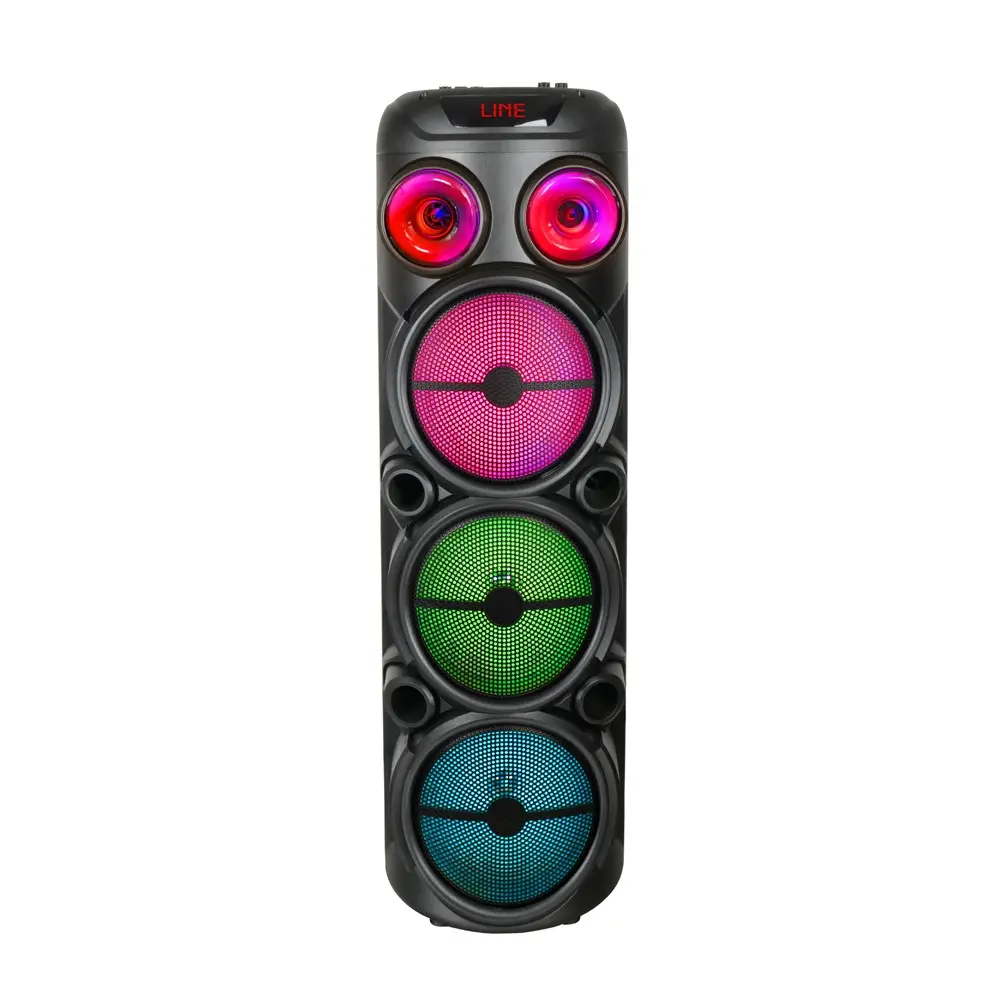 Zore GD-2887 Mikrofonlu RGB TWS Bluetooth Karaoke Hoparlör, 8 inç