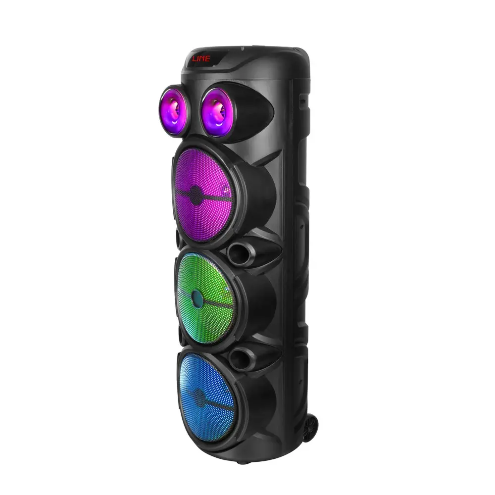 Zore GD-2887 Mikrofonlu RGB TWS Bluetooth Karaoke Hoparlör, 8 inç